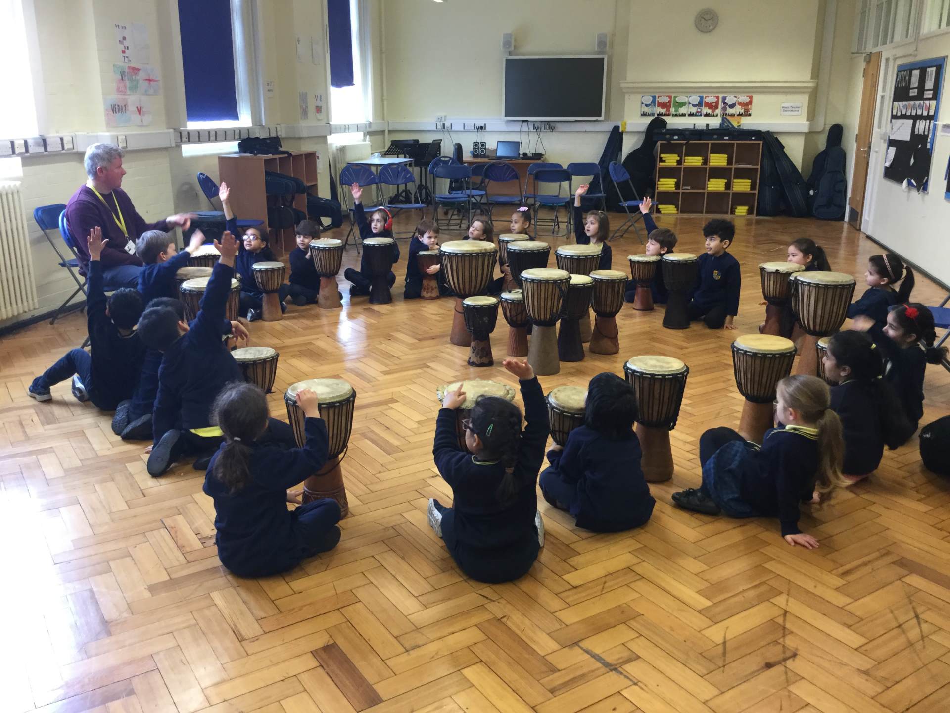 Year 1 African Drumming Project